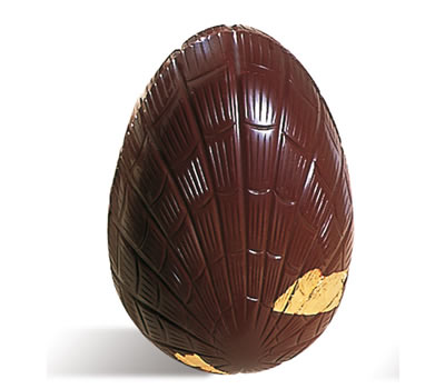 Easter Egg Mould 15cm; 1 Smooth, 1 Stripe